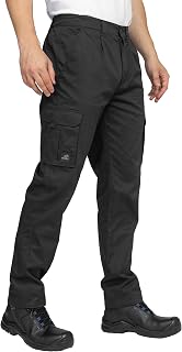 BWOLF Prime Men's Work Trousers with Many Pockets and Extra Reinforced Waistband, Cargo Trousers with Spandex