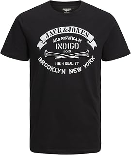 Jack & Jones Jjejeans Tee SS O-Neck Noos 23/24 Men's T-Shirt (Pack of 1)