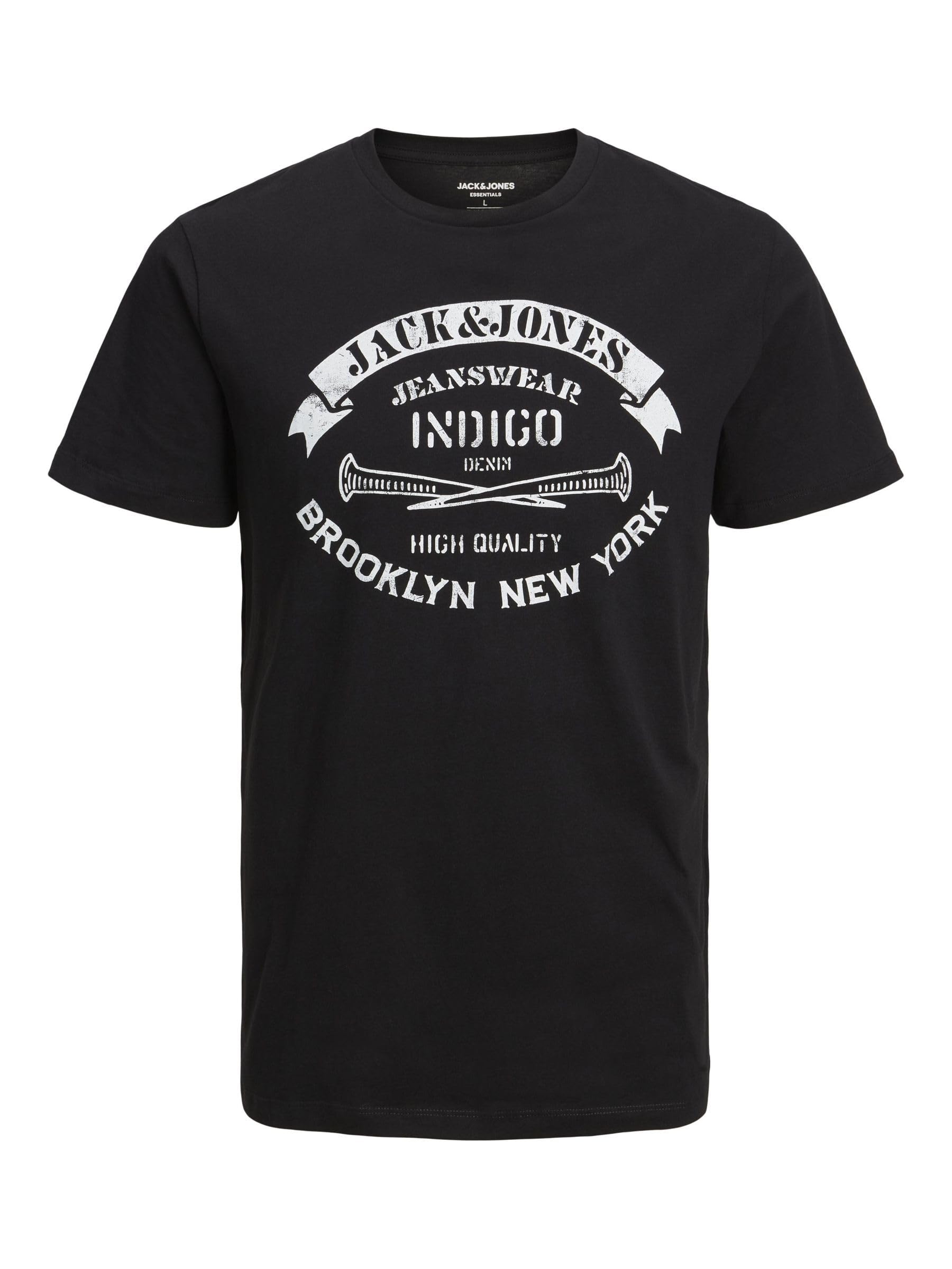 Jack & Jones Jjejeans Tee SS O-Neck Noos 23/24 Men's T-Shirt (Pack of 1)