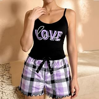Women Short Pajama Set with Shorts