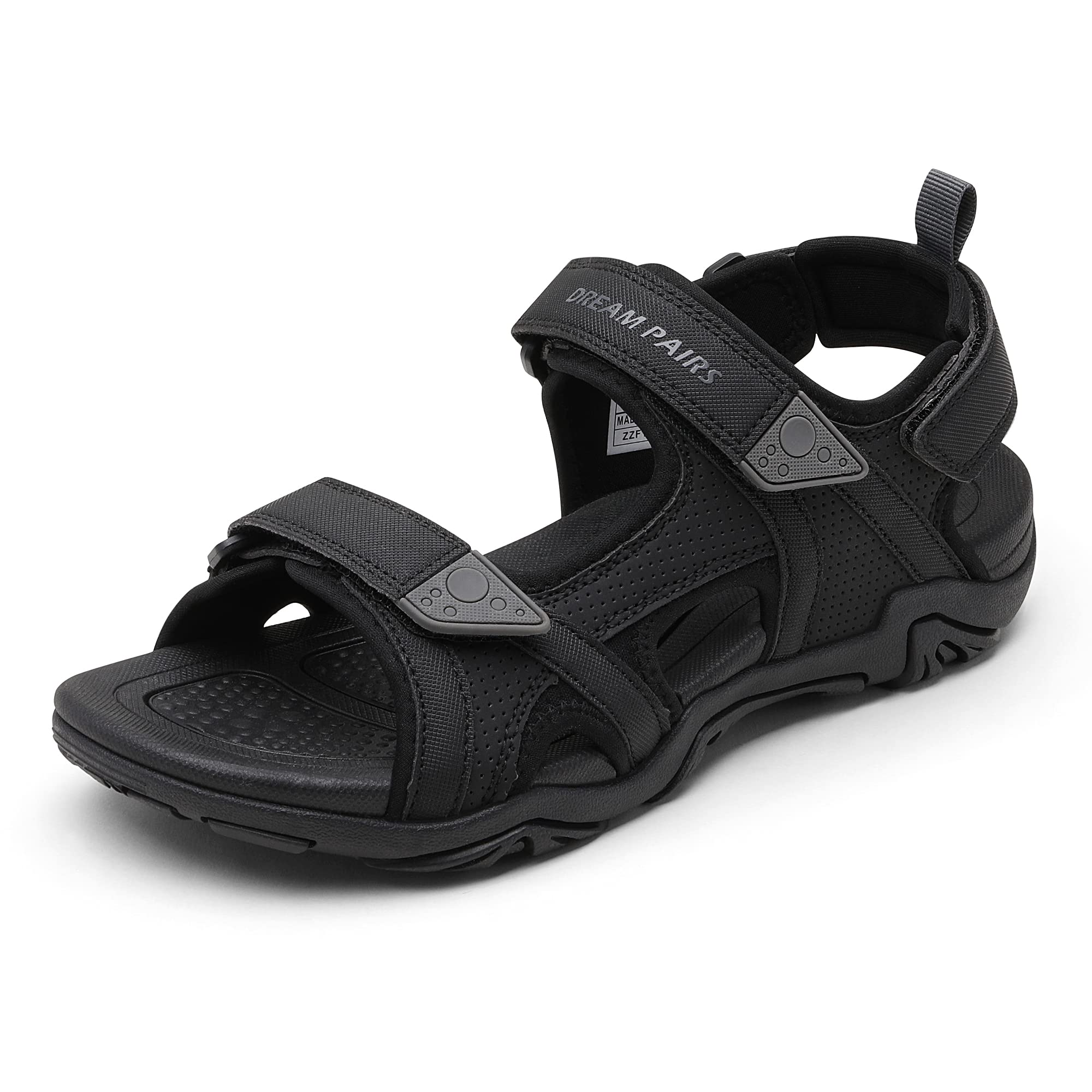 DREAM PAIRS mens sandals hiking water beach sports outdoor sports bow support su