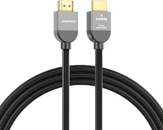 RUIPRO Ultra High Speed HDMI 2.1 Cable 8K60, 4K120, 48Gbps, HDR, eARC, 3m