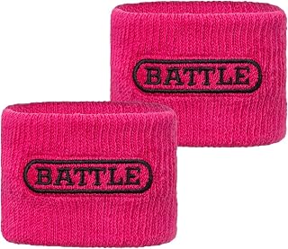 Battle Sports Thick 2.5" Football Armbands | Maximum performance design, Wrist support and coverage, Soft sweat-wicking material, Ultimate comfort, Secure athletic fit