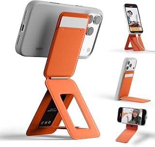 MOFT [Official Store] MOFT Smartphone Stand 8-in-1 Multi-functional Stand with Card Case MagSafe Compatible/NFC/Suica/Tap Payment Compatible | Compatible with All iPhone Models | Strong Magnet & Iron