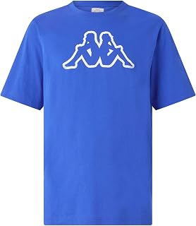 Kappa Men's 303hz70 005 Cromen Logo Tee Black (Pack of 1)