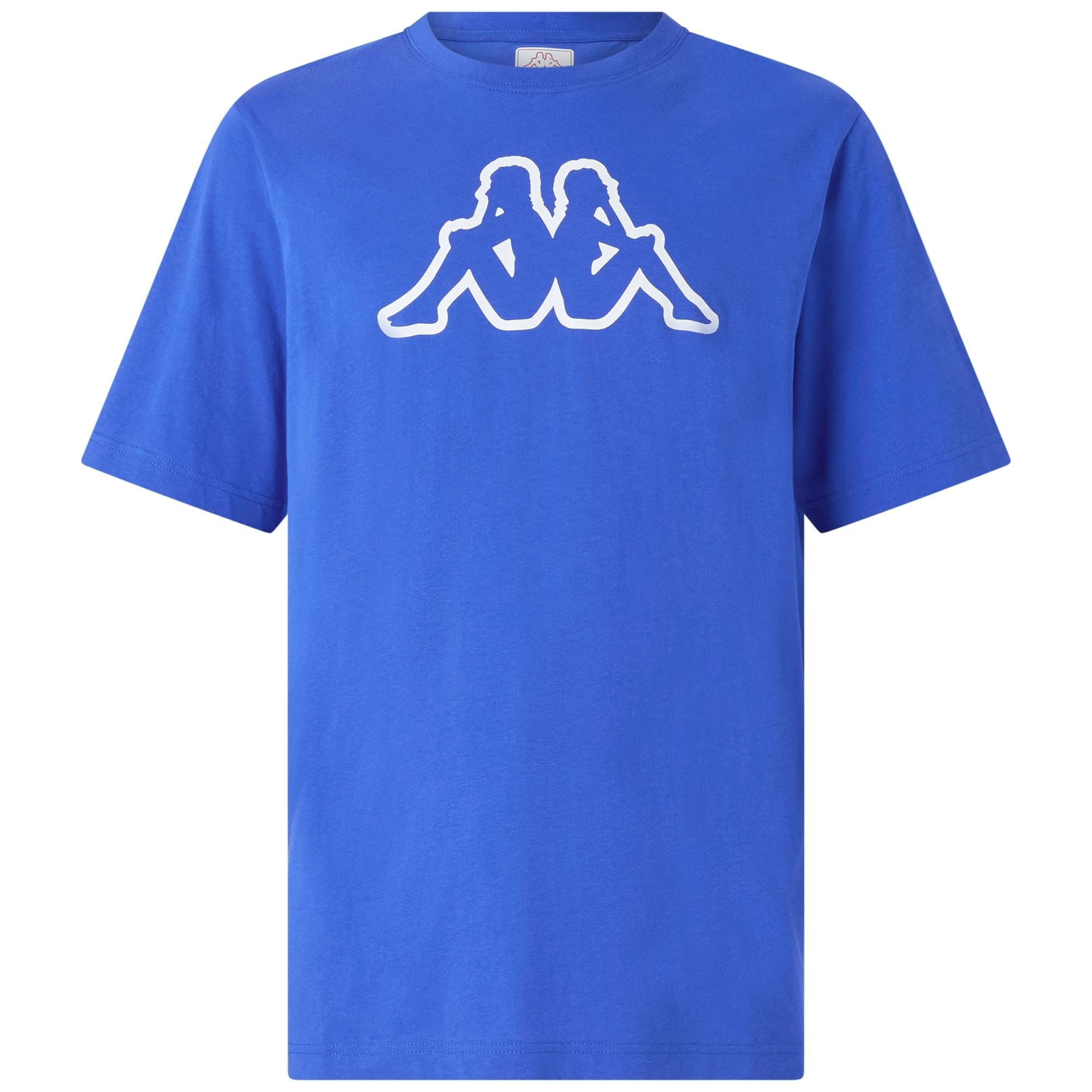 Kappa Men's 303hz70 005 Cromen Logo Tee Black (Pack of 1)