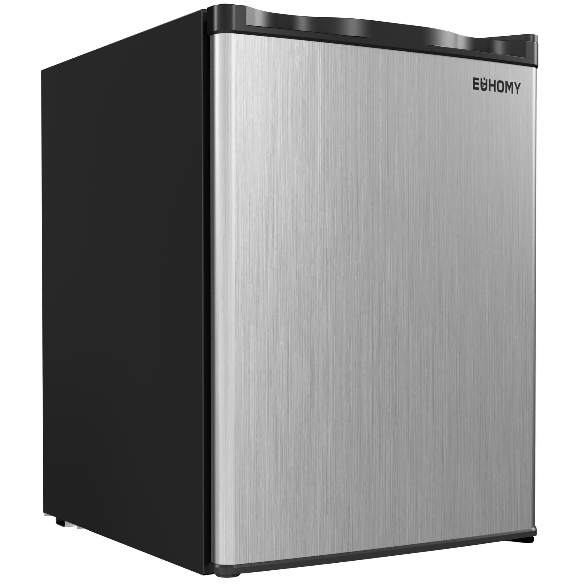 EUHOMY 2.1 Cu.Ft Upright Freezer, Single Door Compact Mini Freezer, Silver | Com