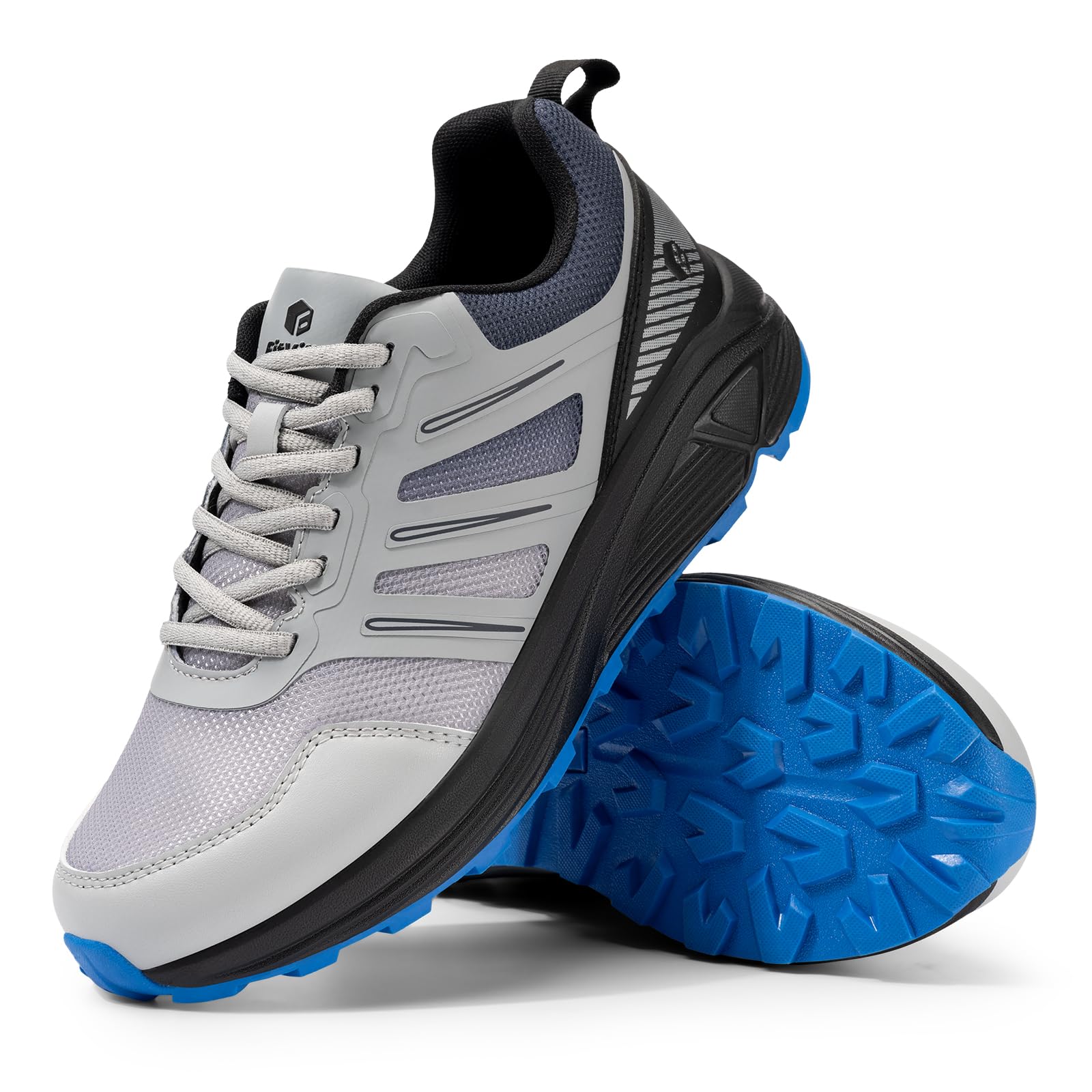 FitVille Zapatillas Trail Running Hombre Extra Ancho Calzado de Correr en Montañ