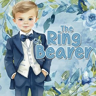 The Ring Bearer: Wedding Ring Bearer Book for Little Boys and Toddlers