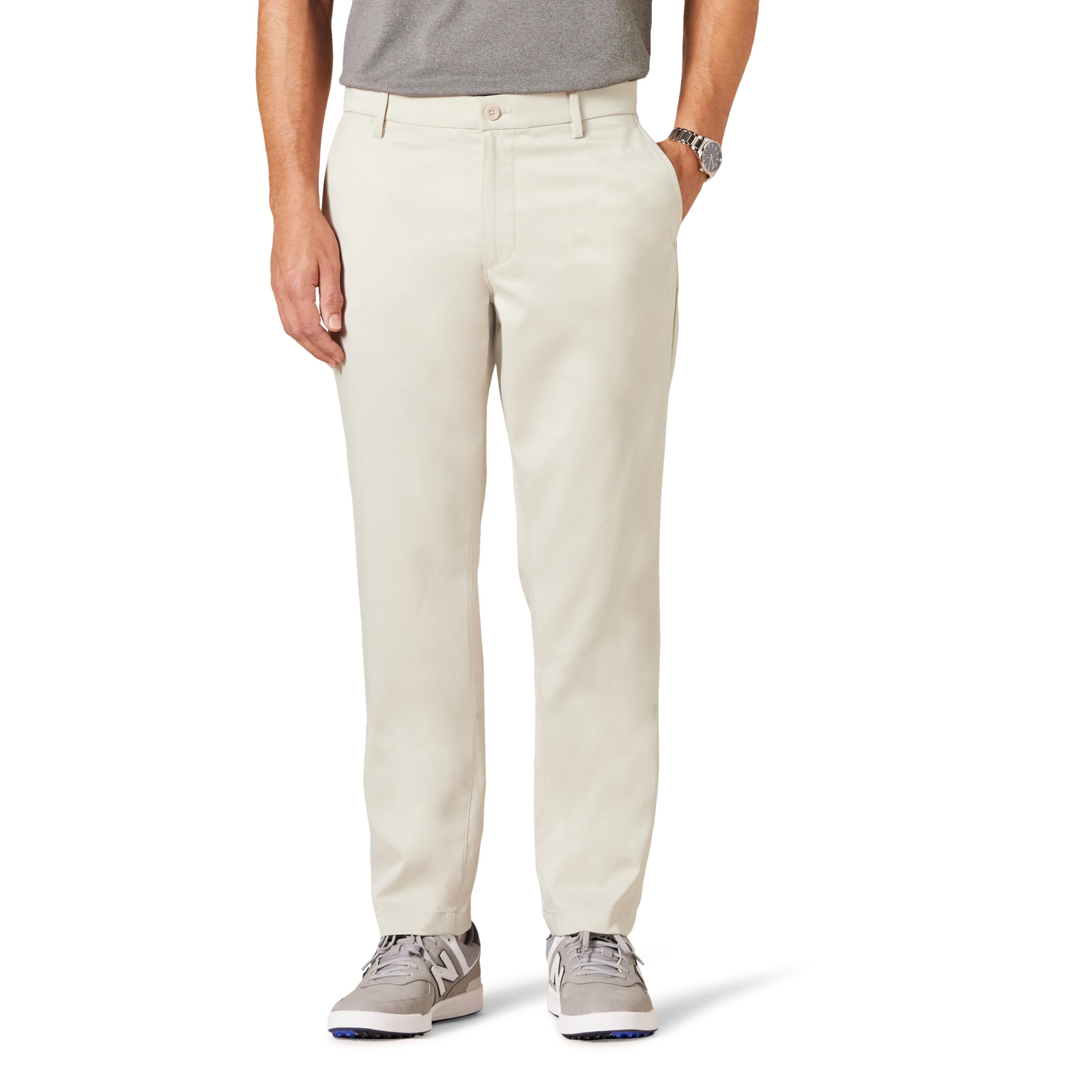 Amazon Essentials Pantalones elásticos de Golf y Corte Deportivo (Disponible en 