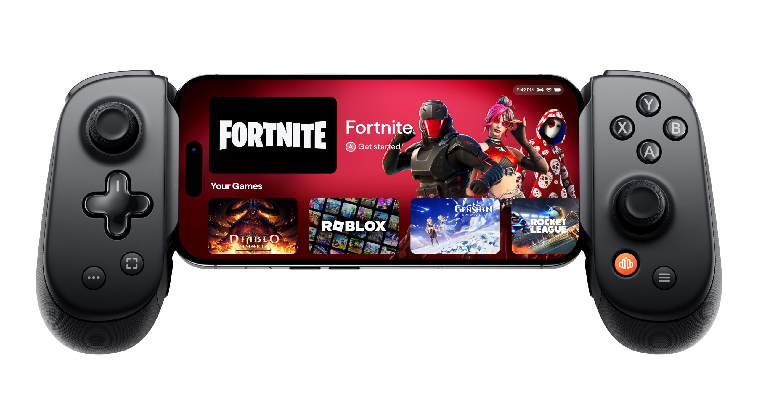 BACKBONE Pro Gaming Controller | For iPhone 15/16/17/18 & Android, USB-C/ Blueto