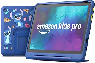 Amazon Fire HD 10 Kids Pro tablet (newest model) | Officially Licensed Disney Stitch Special-Edition