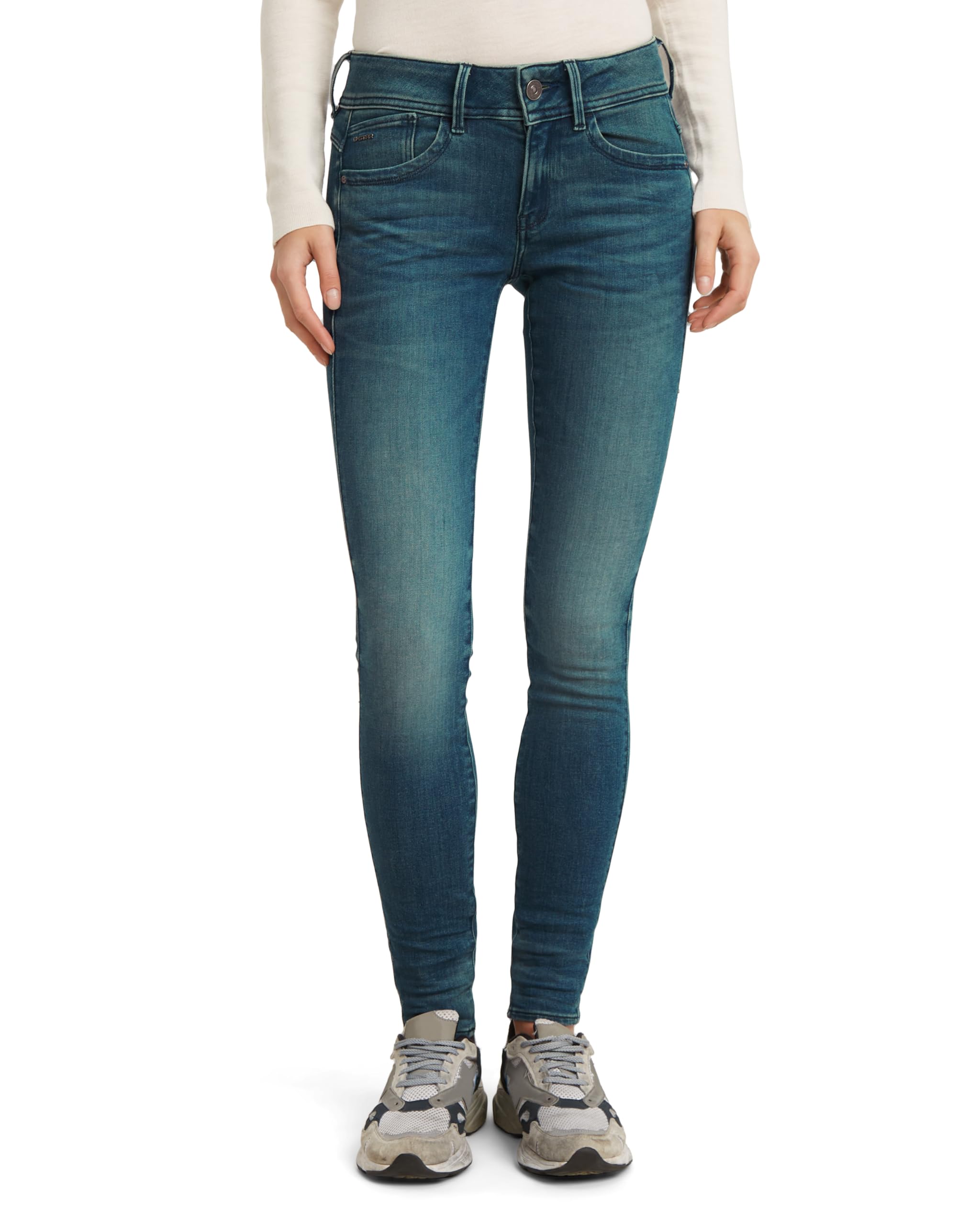 G-STAR Lynn Mid Waist Skinny Jeans Women's Jeans