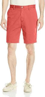 Nautica Men's Cotton Twill Flat Front Chino Short