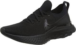 NIKE React Infinity Run FK, Men's Running Shoes, Black White, 41 EU