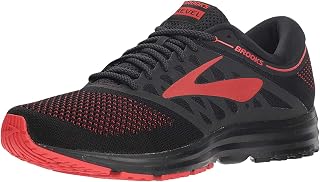 Brooks Men's Revel Black/Red/Grey 8.5 D US D (M)
