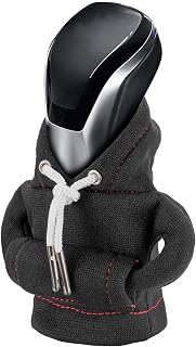SLLAK Gear Shift Hoodie, Gear Shift Cover, Universal Car Shift Knob Hoodie, Mini Hoodie for Car Shifter, Automotive Interior Cute Gadgets, Car Accessories and Decorations