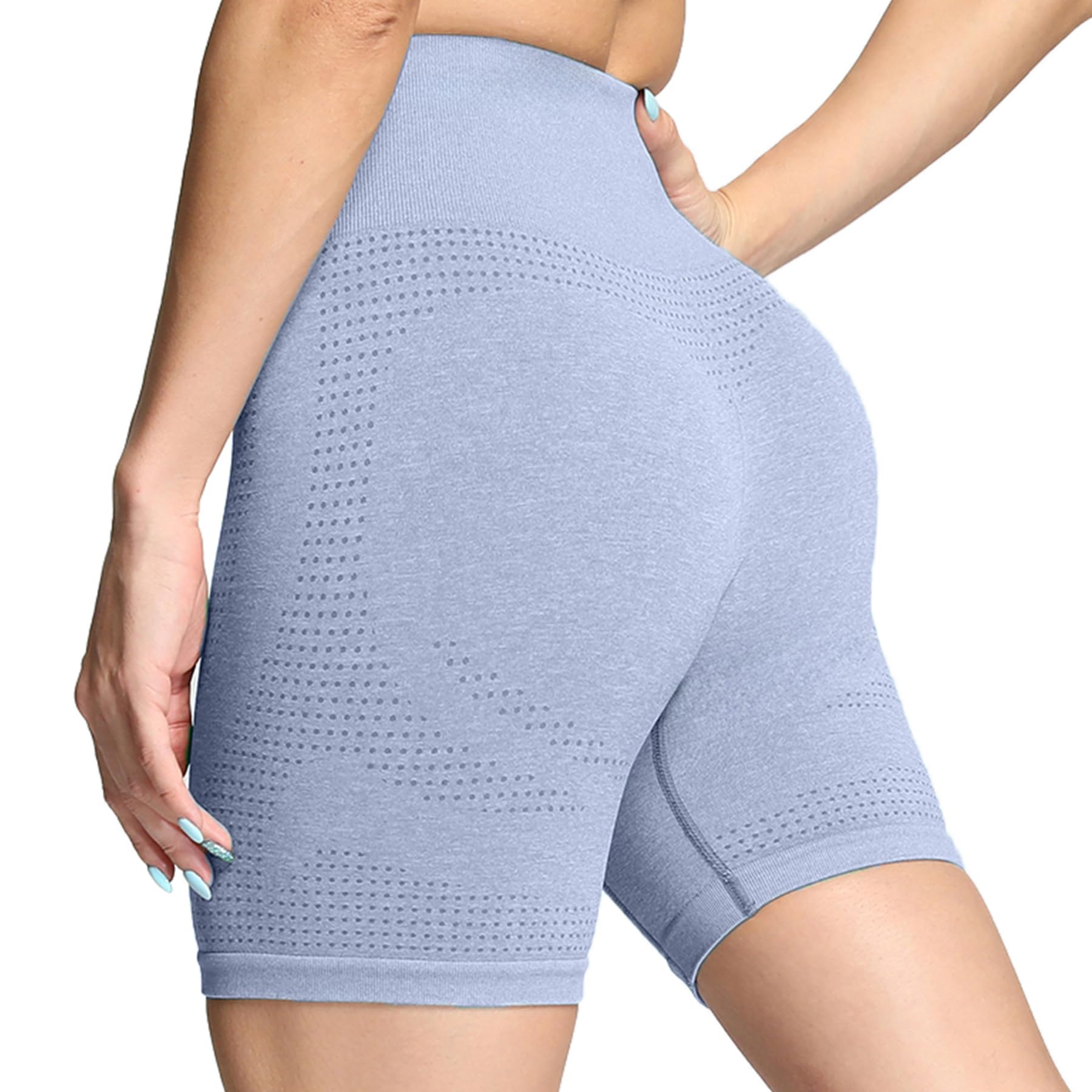 Aoxjox Athletic Women's Yoga Shorts