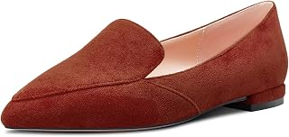 Castamere Women's Low Heel Heel Lace Toe Cap Slip-on Pumps Wedding Office Shoes Shoes