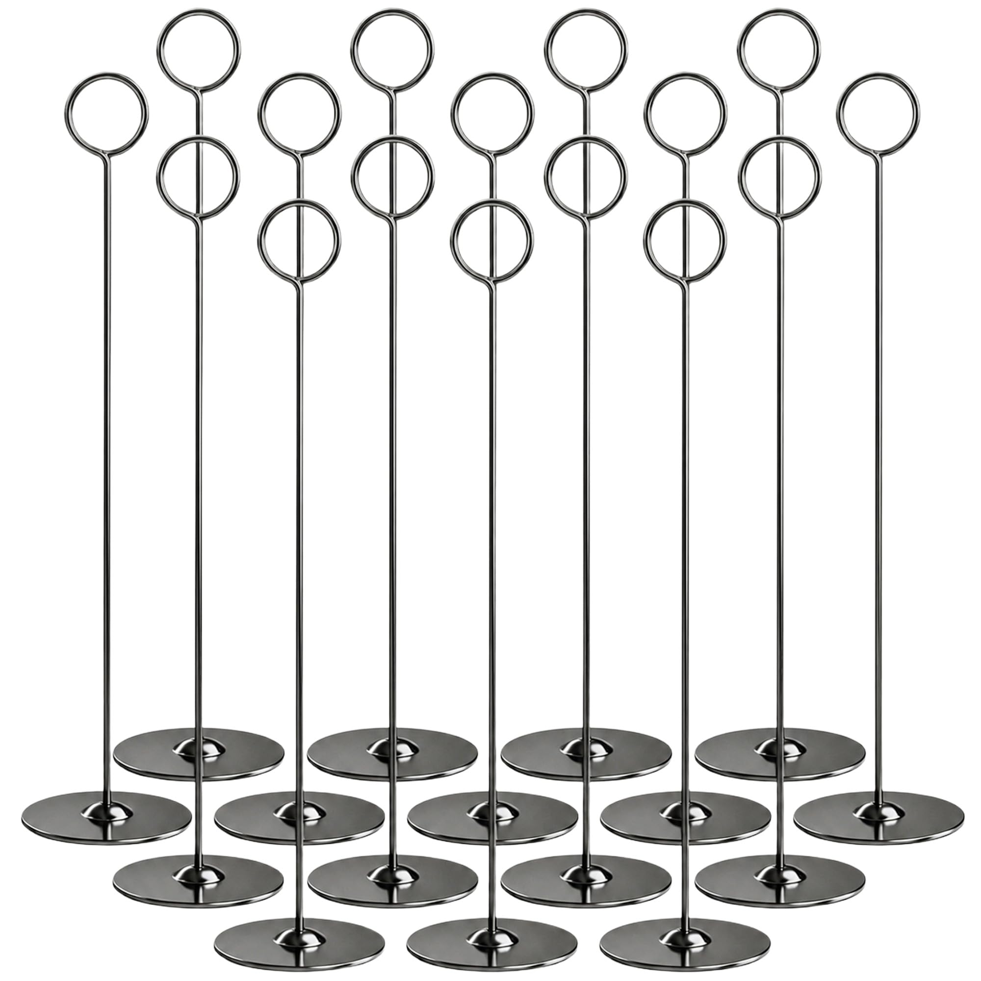 Urban Deco 16PK Table Number Holders Place Card Holders 12 Inch Table Card Holde
