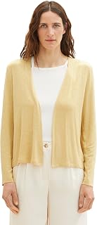 TOM TAILOR Women's 1036778 Basic Summer Cardigan (Pack of 1)