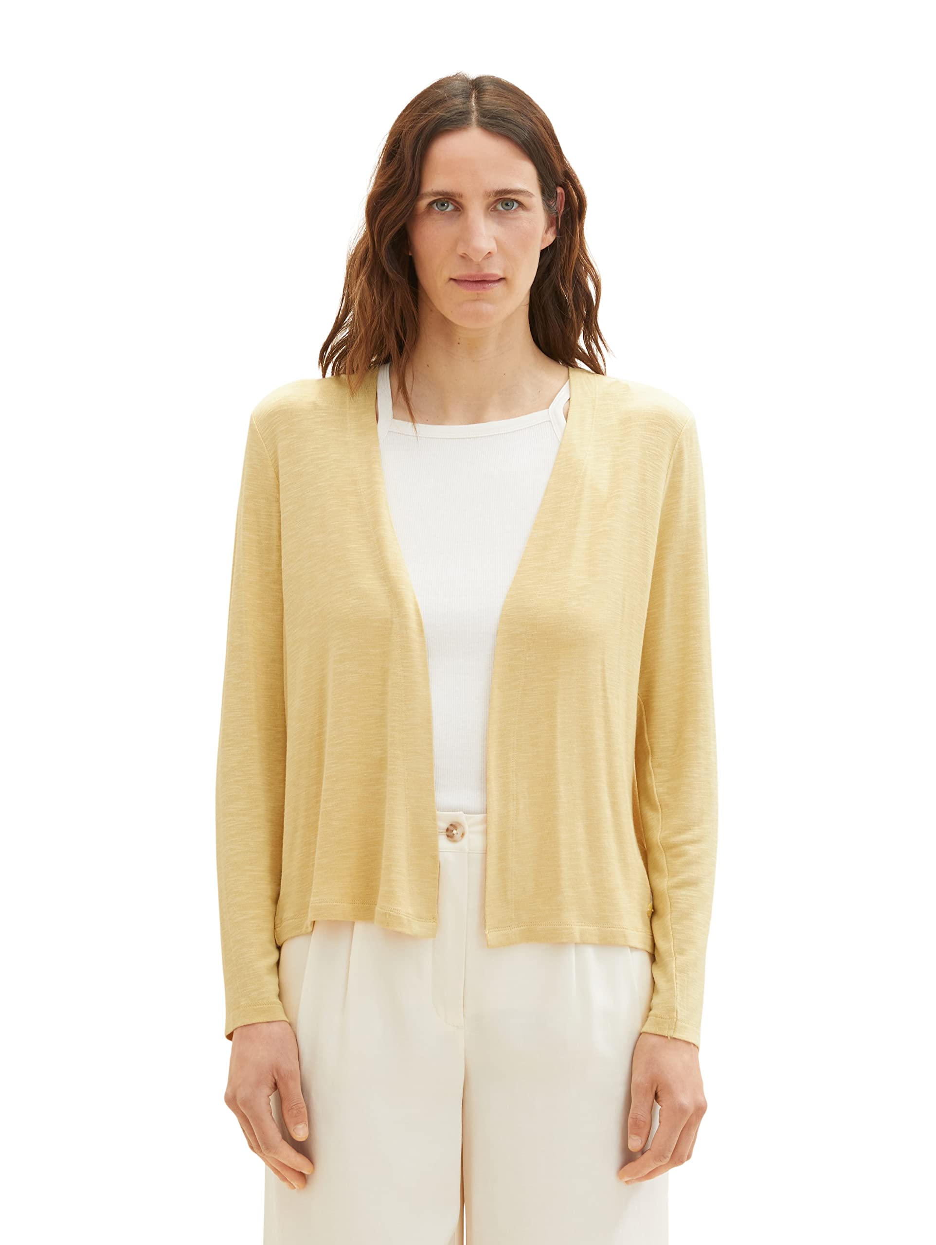 TOM TAILOR Women's 1036778 Basic Summer Cardigan (Pack of 1)