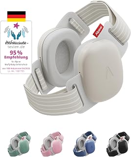 Alpine Muffy Baby Gehörschutz Kopfhörer, 24 dB, bis 5 Jahre, Beige