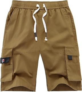 APTRO Men's Cargo Shorts Outdoor Summer Shorts Leisure Cotton Work Shorts