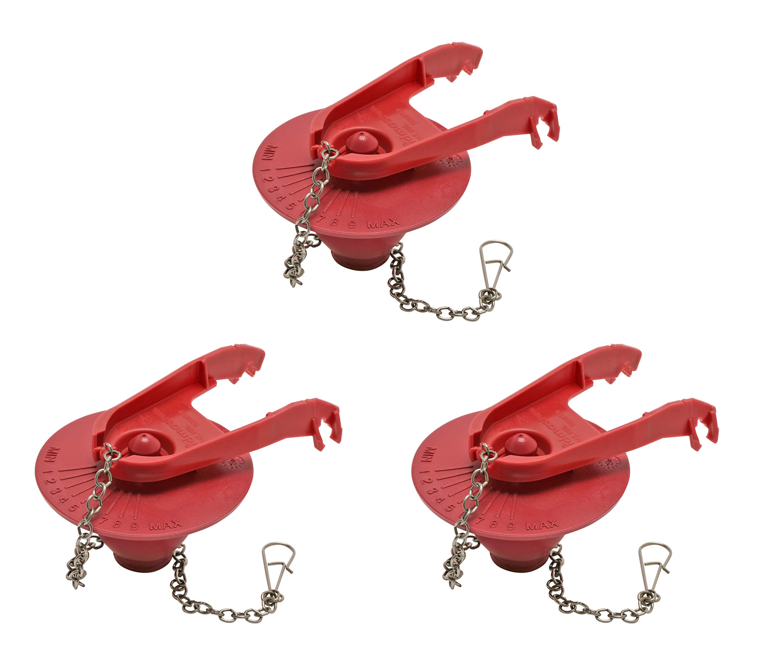 Fluidmaster 502 Universal 2-Inch Toilet Flapper, 3-Pack, Water Saving | Three so