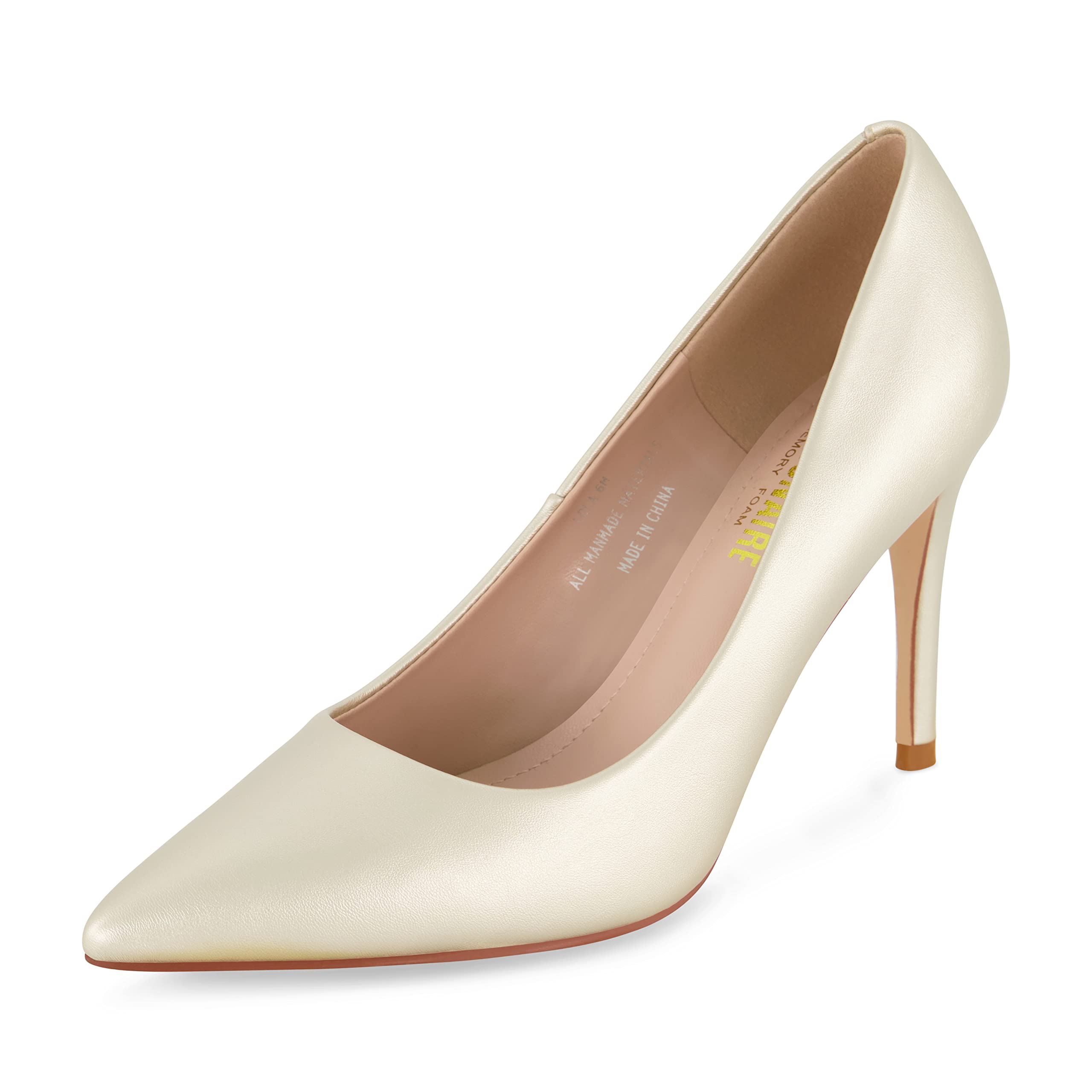 CUSHIONAIRE Women's Lola Dress Pump with +Comfort, Wide Widths Available