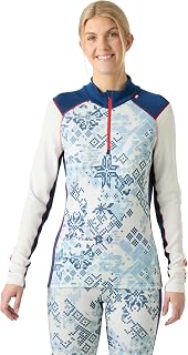 Helly Hansen LIFA Women's Merino Midweight Graphic Half Zip Thermal T-Shirt