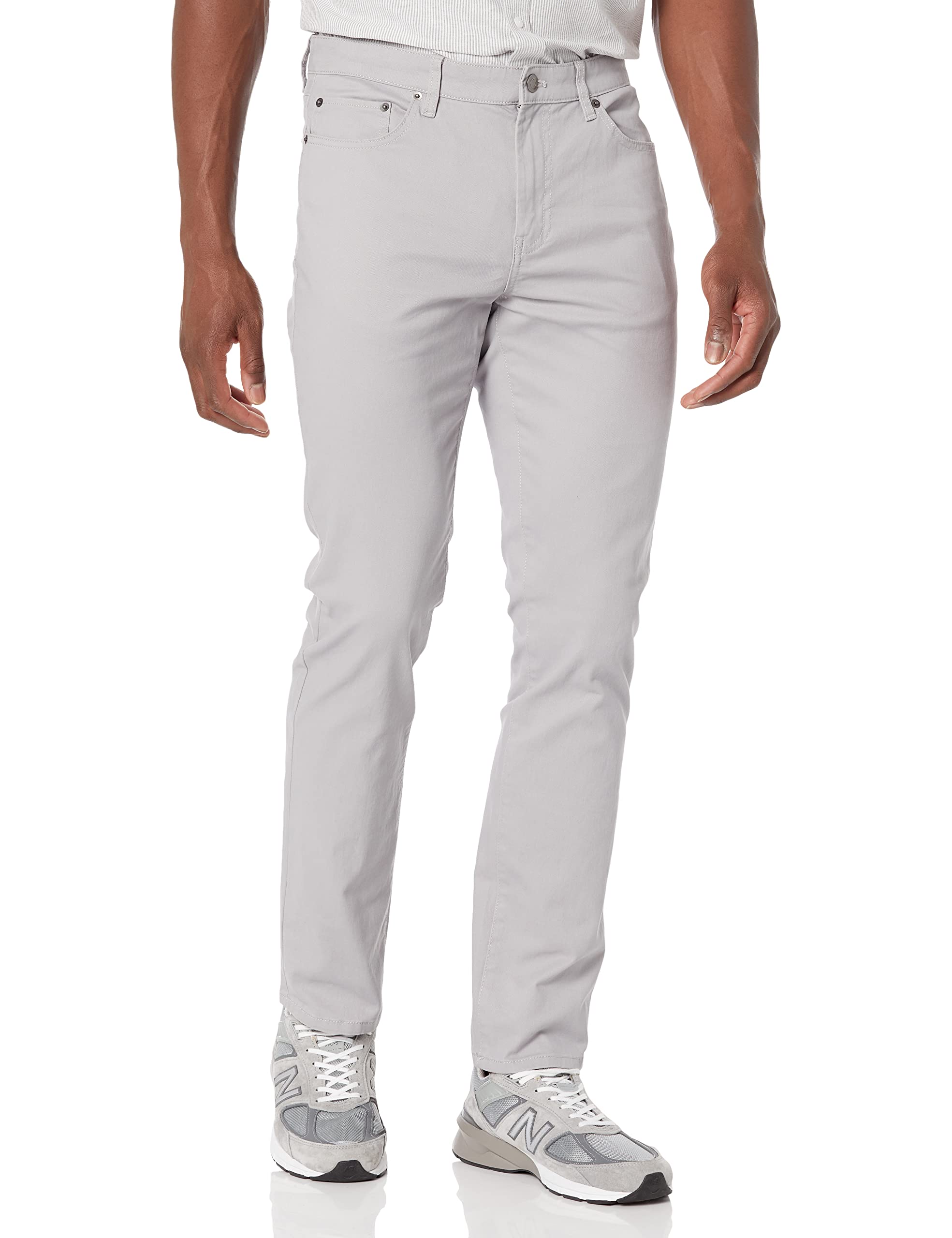 Amazon Essentials Men's Slim Fit Stretch Cotton Twill Pants