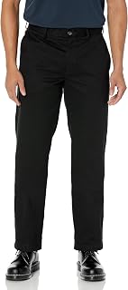 Amazon Essentials Men's Classic-Fit Wrinkle-Resistant Flat-Front Chino Trouser (Available in Big and Tall)
