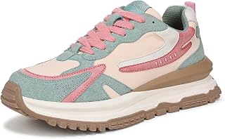 Blowfish Malibu Women's Leo Retro Lace Up Sneaker, Chunky Platform Sneakers
