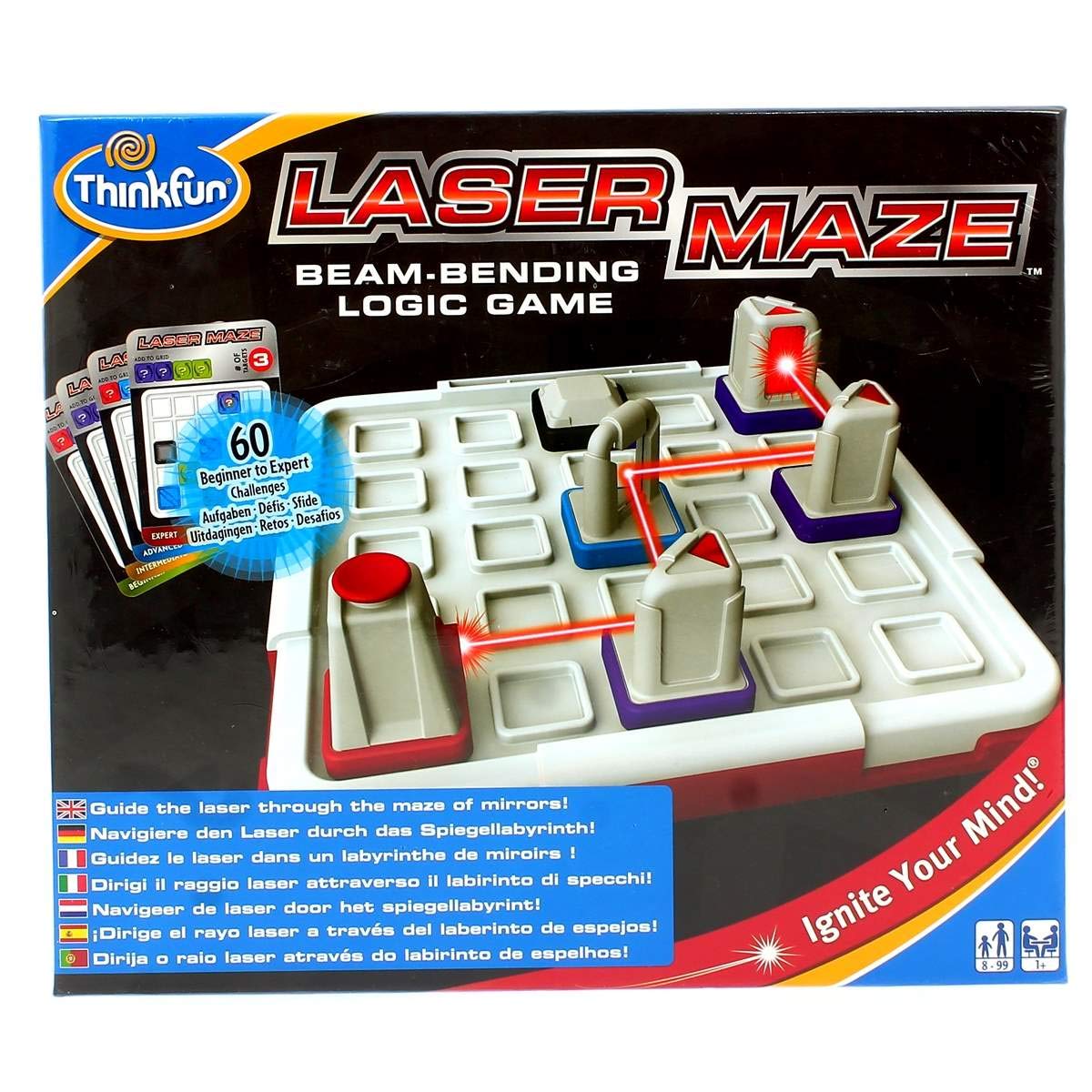 ThinkFun Laser Maze Logic Game for Kids Age 8+