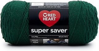 RED Heart Super Saver Yarn, Hunter Green