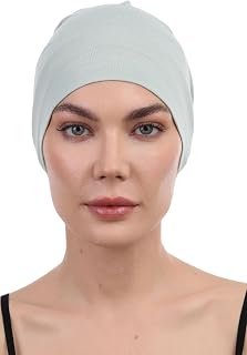 Deresina Bamboo Chemo Headwear for Women & Men – Ultra-Soft, Lightweight, Breathable Sleep Cap, Alopecia and Hair Loss Beanie