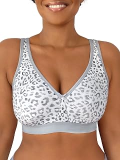 Fruit of The Loom Women's Plus Size Wireless Cotton Bra