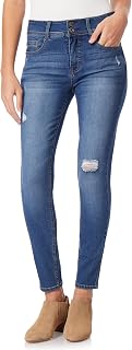 Angels Forever Young Women's Curvy Skinny Jeans