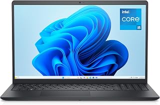 Dell 15 Laptop - Intel Core i5 1334U, 8GB RAM, 512GB SSD | 15'' FHD Display, Intel UHD Graphics, Win 11 Home, McAfee 30-Day Trial, 2 Year Onsite Service (Power adapter sold separately)