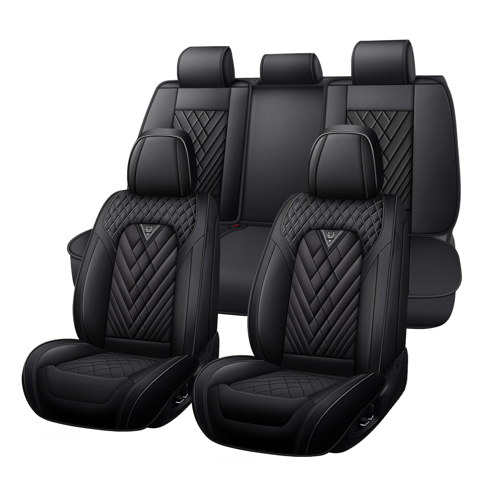 Car Seat Covers Full Set for Toyota Camry 2000-2026, Anti-Slip Full Coverage Car