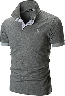 Men's Cotton Short Sleeve Polo Shirt