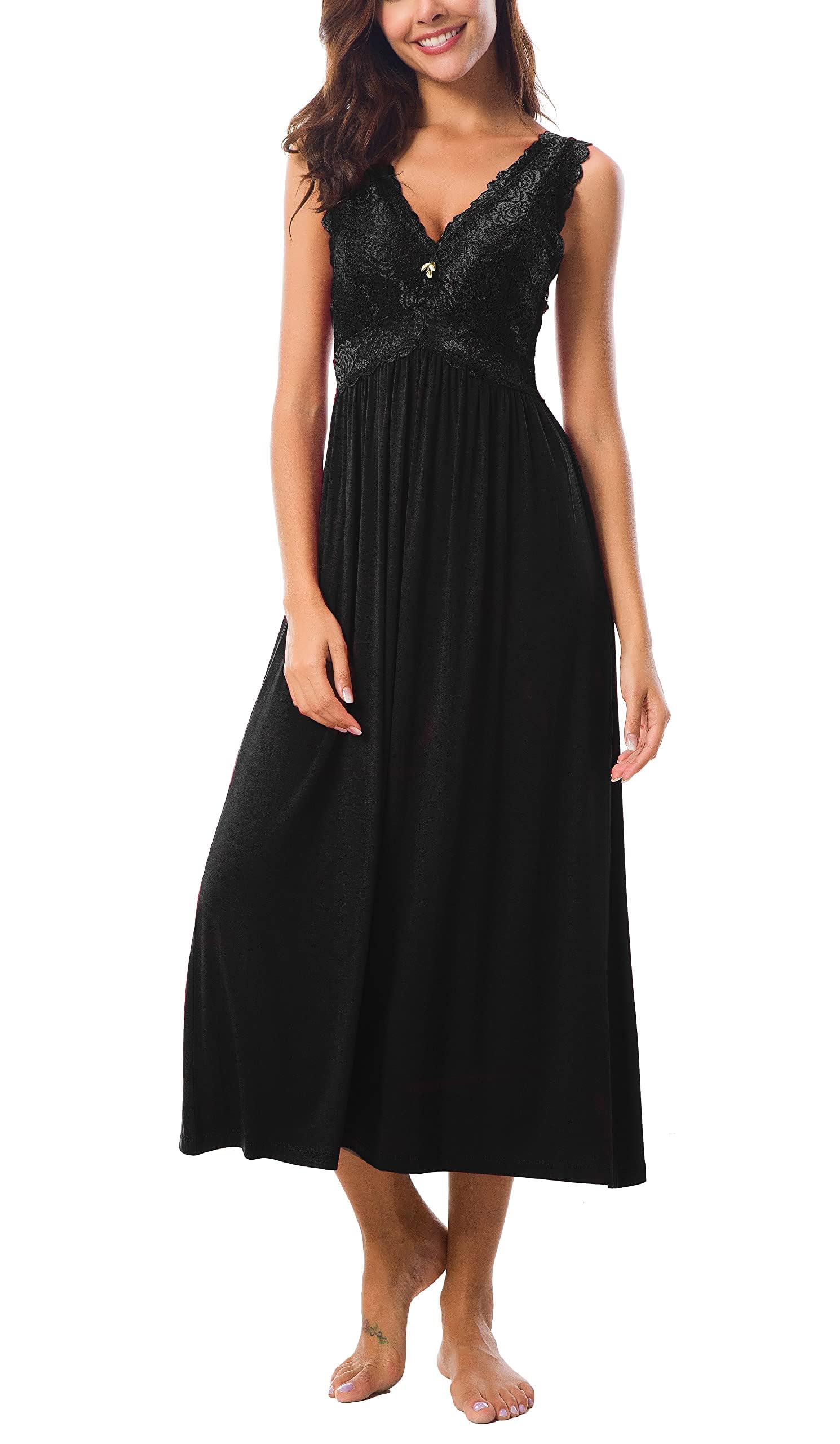 Alcea Rosea Women's Nightgown