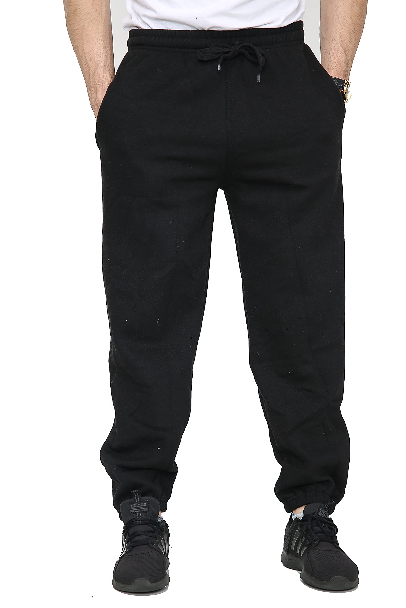 SKYTEX UK Mens Fleece Jogging Bottoms Pants Trousers Casual Sizes S - 8XL, 4 Col