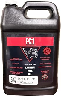 NH Oil V3 Black Lanolin/Wax/Oil Undercoating Fluid Gallon with Mouse-Out