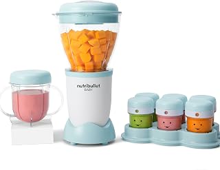 NUTRiBULLET 1412 Baby Food maker with date markers, White, One size