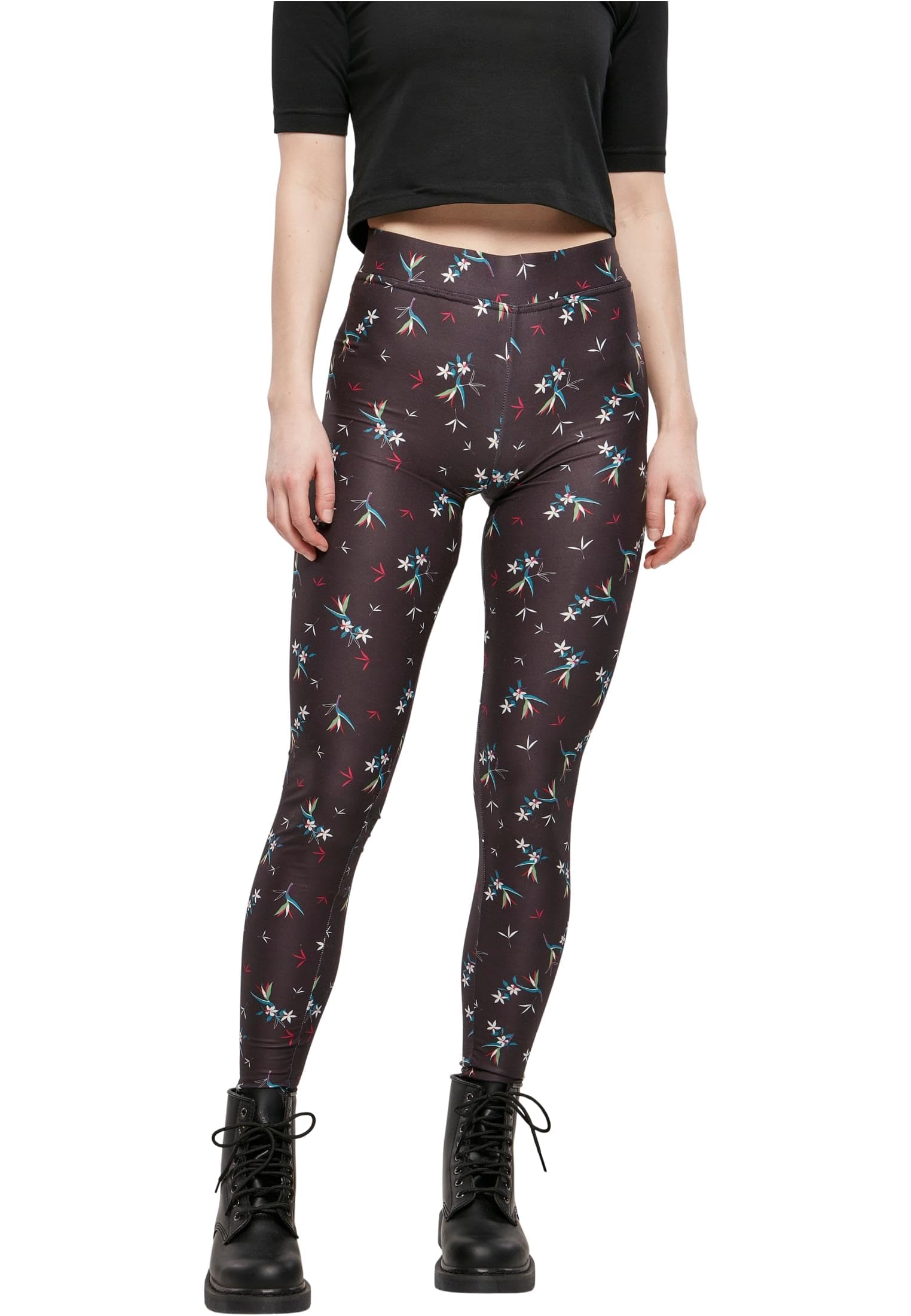 Urban Classics Tb4771-ladies Soft Aop Leggings Pantaloni Donna