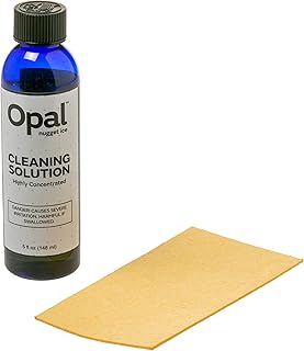 GE Profile Opal | Cleaning Supplies Kit for Opal Nugget Ice Maker | Ice Machine Cleaner Kit Includes (1) 5 oz Bottles of Cleaning Solution, (1) Cleaning Sponge