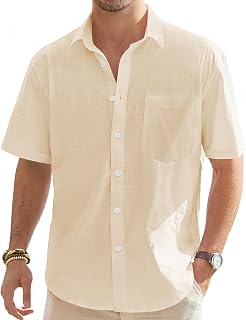 J.VER Men's Long Sleeve Pleated Tuxedo Shirt Button Down Shirt for Prom Party Wedding