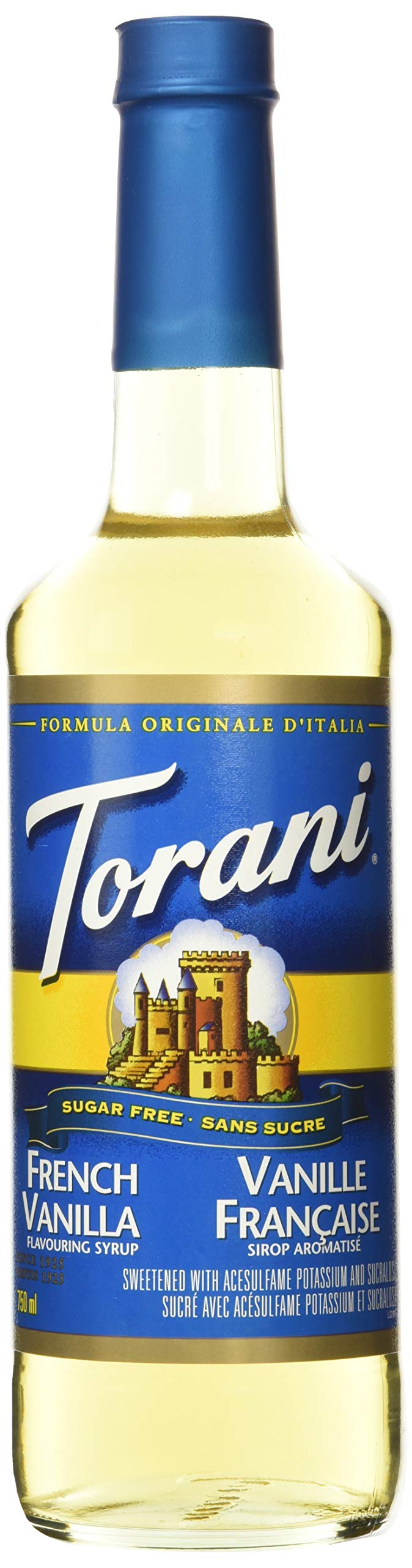 Torani Sugar Free French Vanilla Flavour Syrup, 750ml